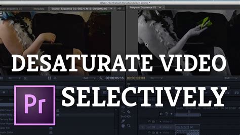 premiere desaturate|premiere pro desaturate color.